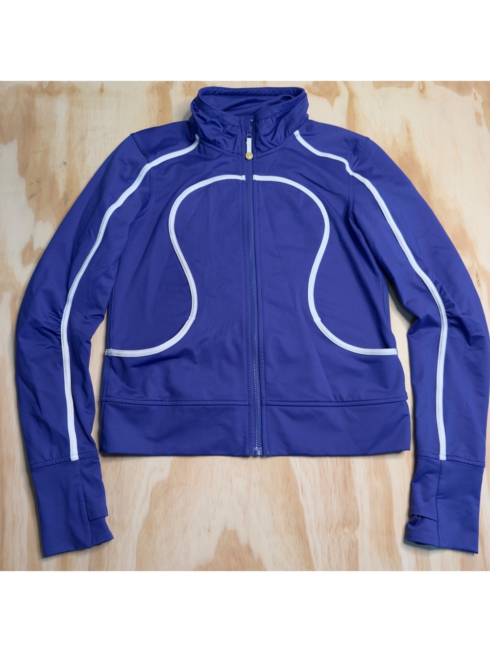 Lululemon Women's Vintage Retro Purple Track Define Jacket Size 10